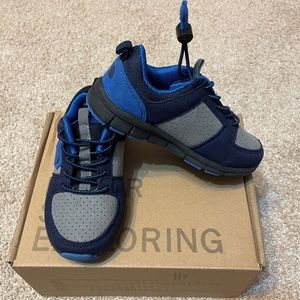 The North Face kids blue sneakers